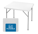 Mesa Portátil Cuadrada 87 cm